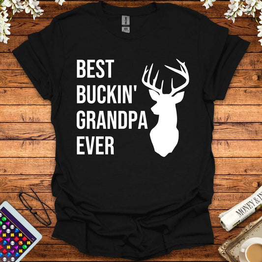 Best Buckin' Grandpa Ever T-Shirt