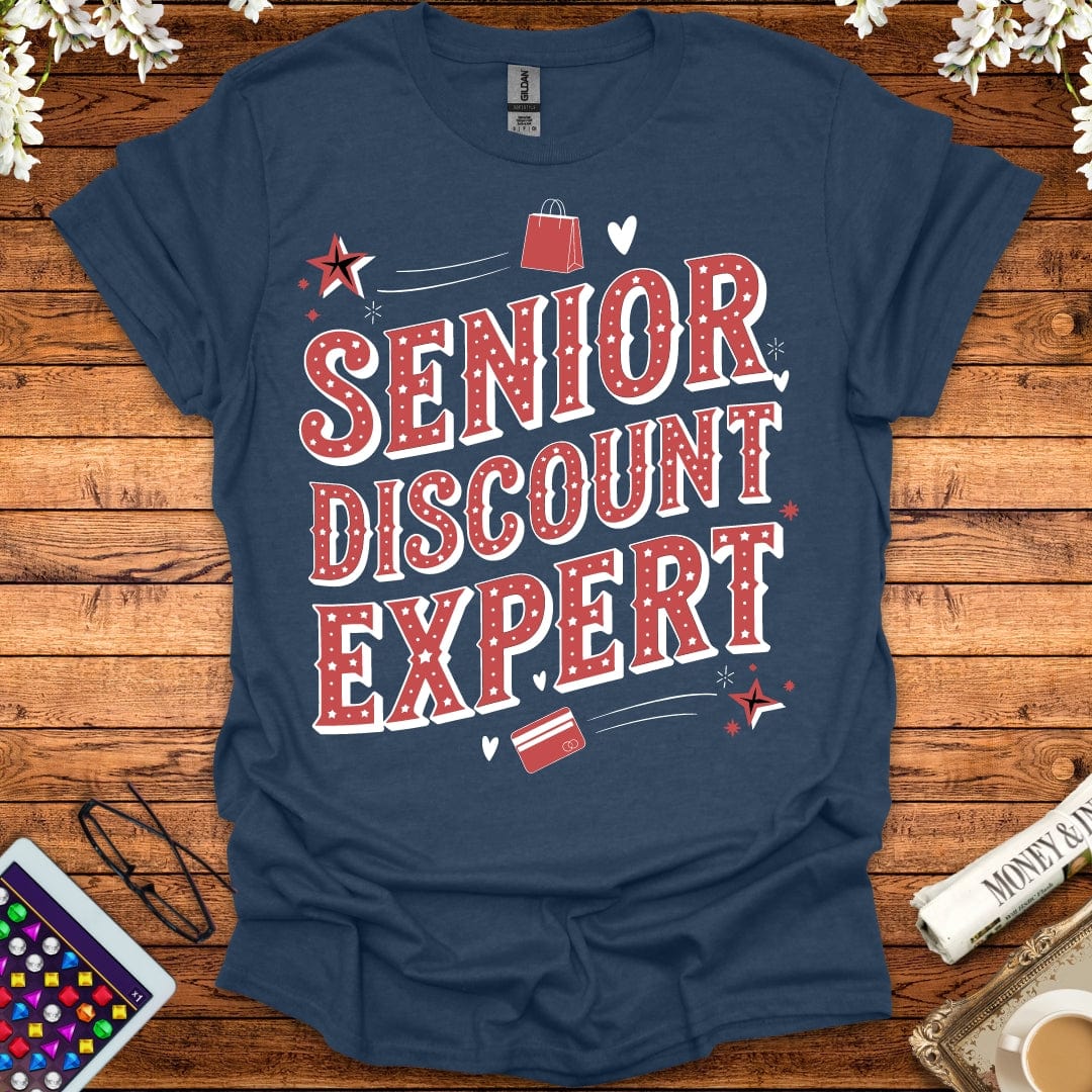 Senior Discount Expert T-Shirt