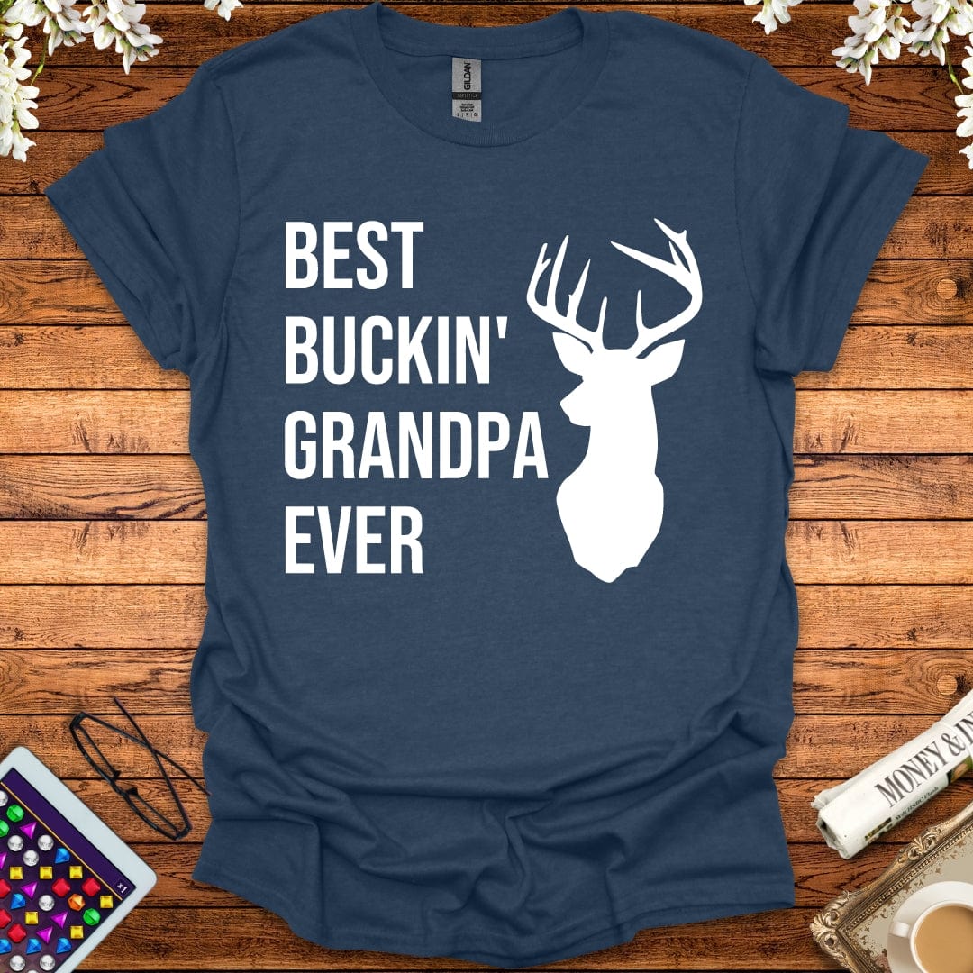 Best Buckin' Grandpa Ever T-Shirt