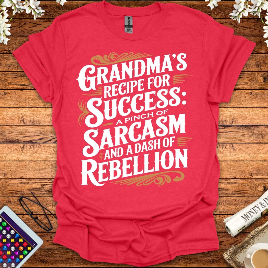 Grandma's Recipe For Success T-Shirt