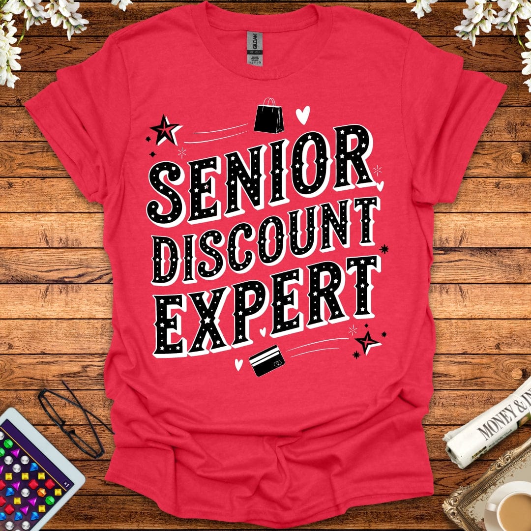 Senior Discount Expert T-Shirt