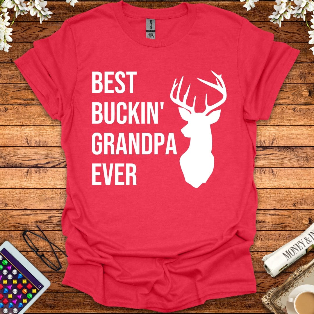 Best Buckin' Grandpa Ever T-Shirt