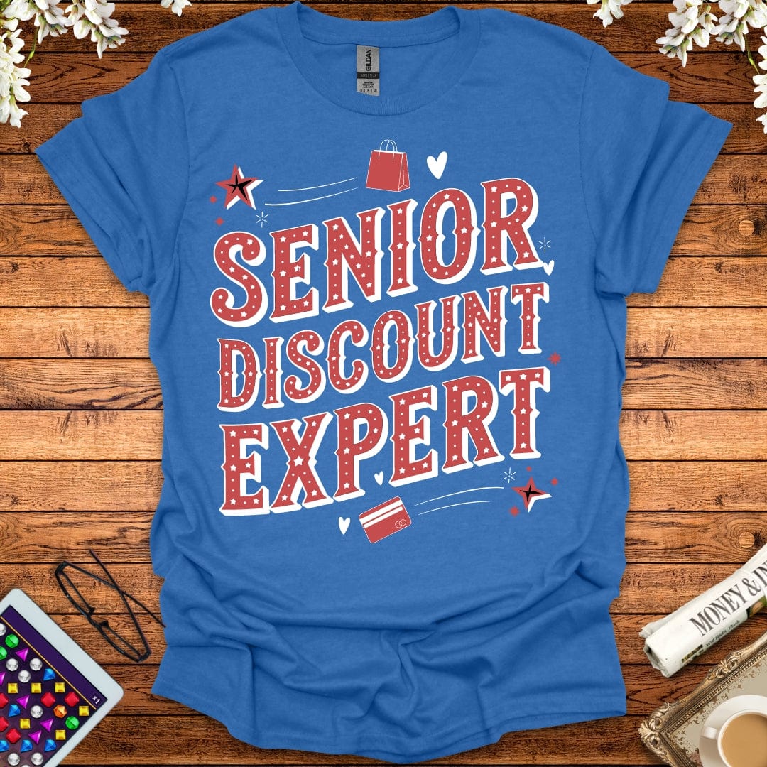 Senior Discount Expert T-Shirt