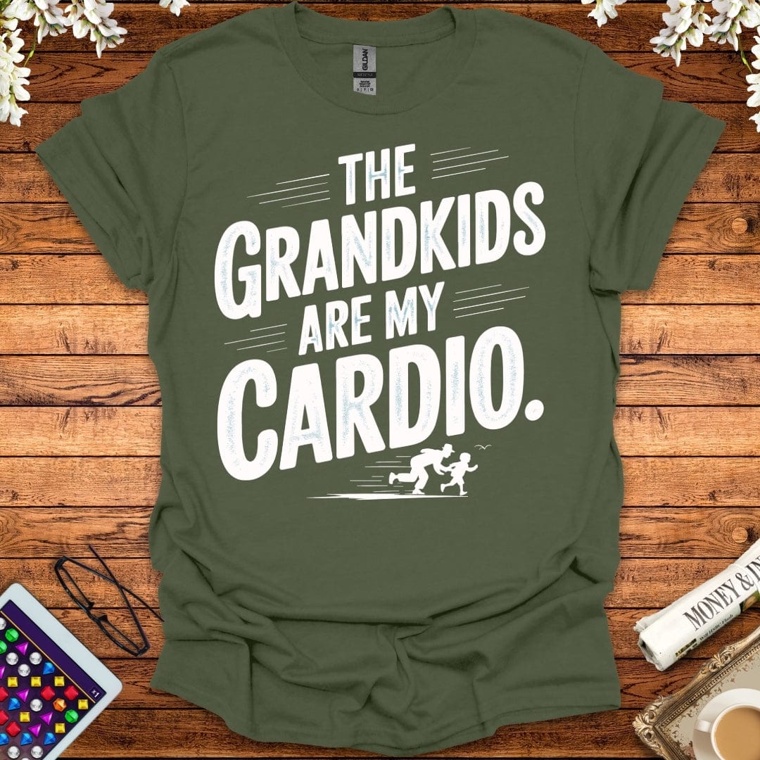 The Grandkids Are My Cardio T-Shirt