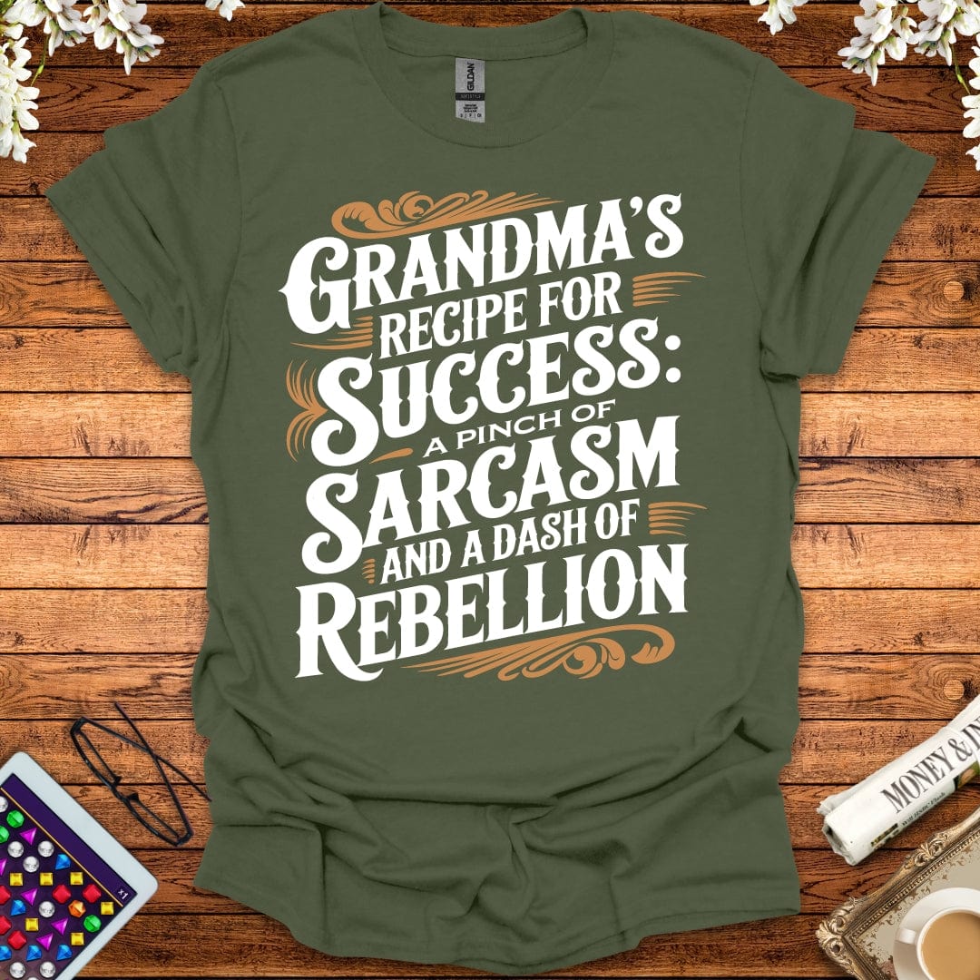 Grandma's Recipe For Success T-Shirt