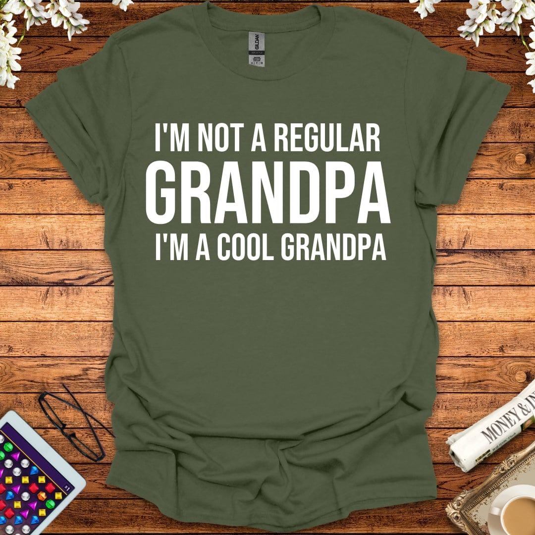 I'm Not A Regular Grandpa, I'm A Cool Grandpa T-Shirt