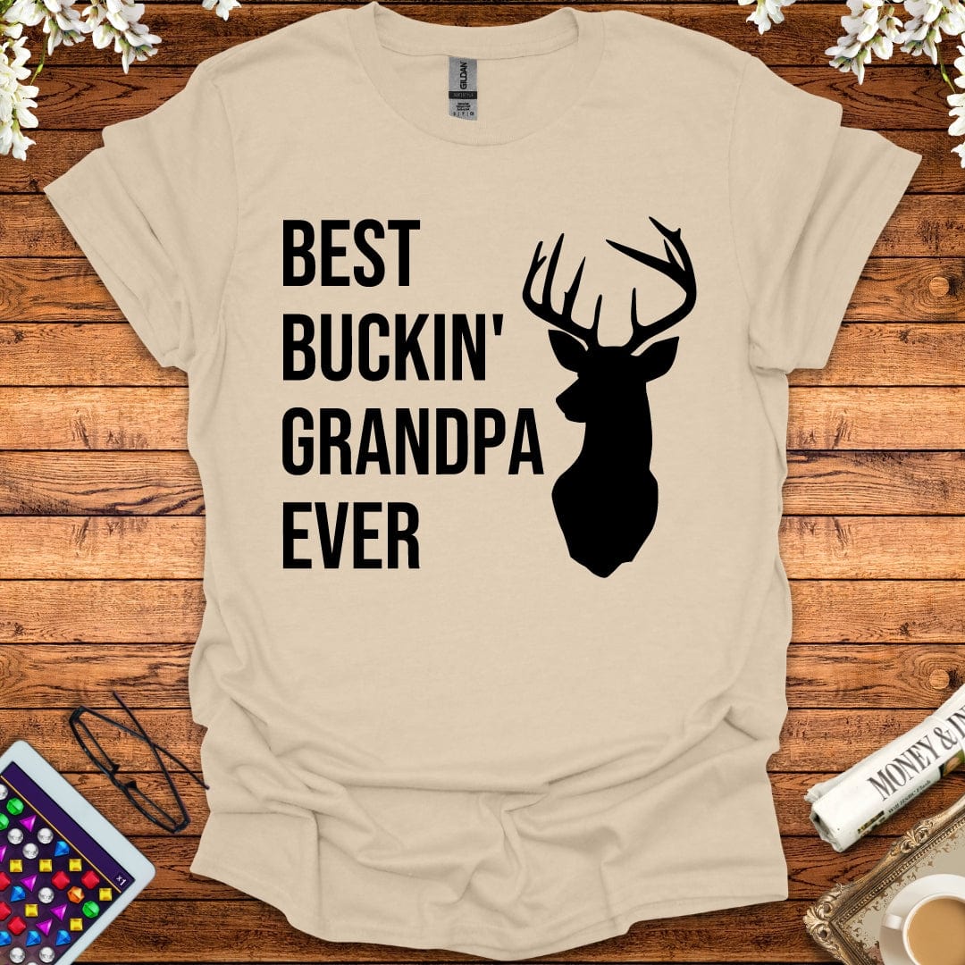 Best Buckin' Grandpa Ever T-Shirt