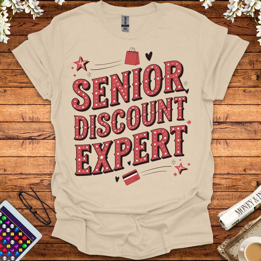 Senior Discount Expert T-Shirt