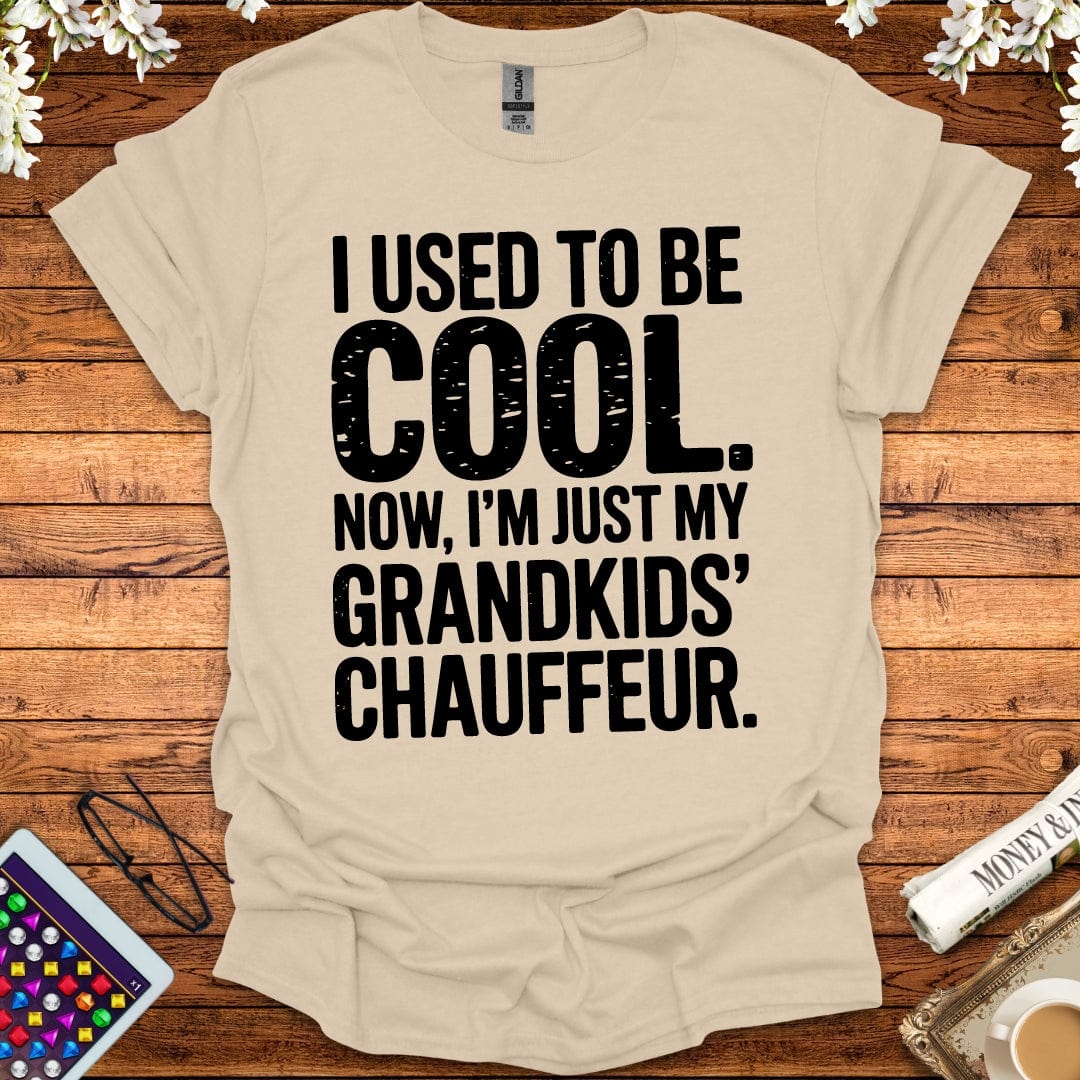 I Used To Be Cool, Now I'm Just My Grandkids' Chauffeur T-Shirt