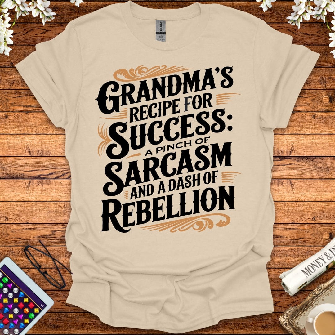 Grandma's Recipe For Success T-Shirt