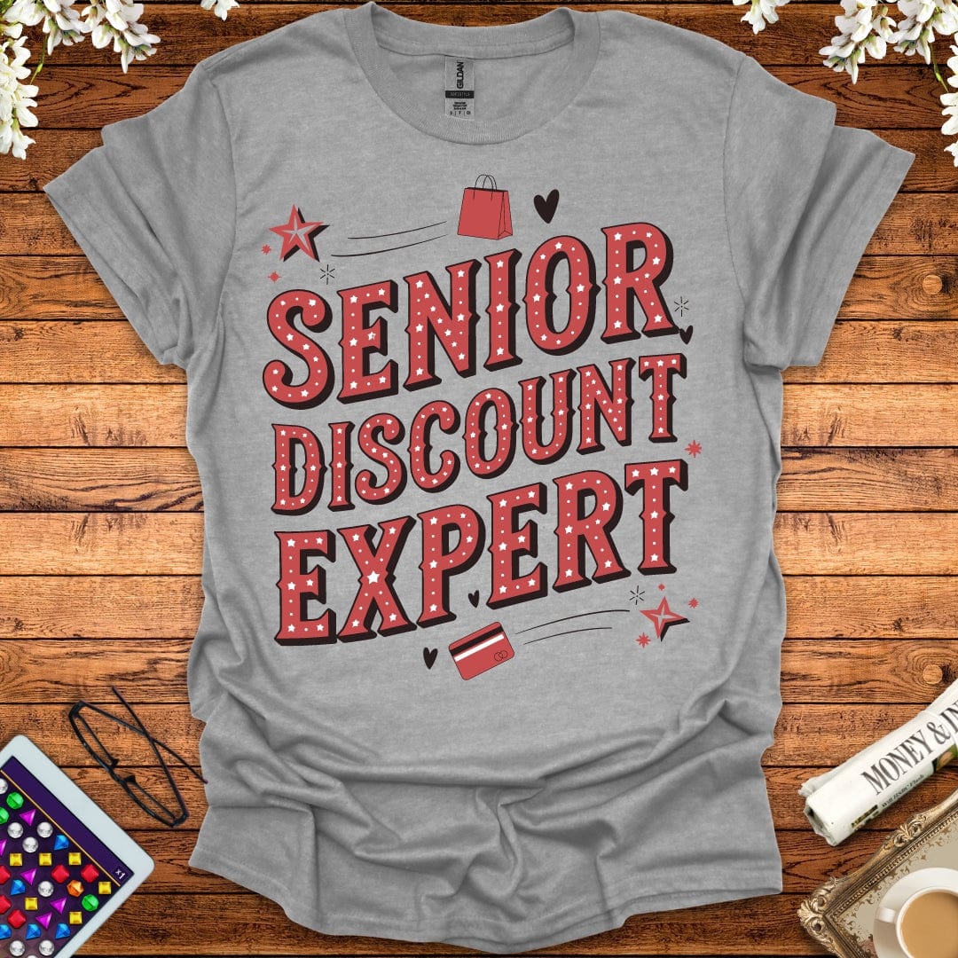 Senior Discount Expert T-Shirt