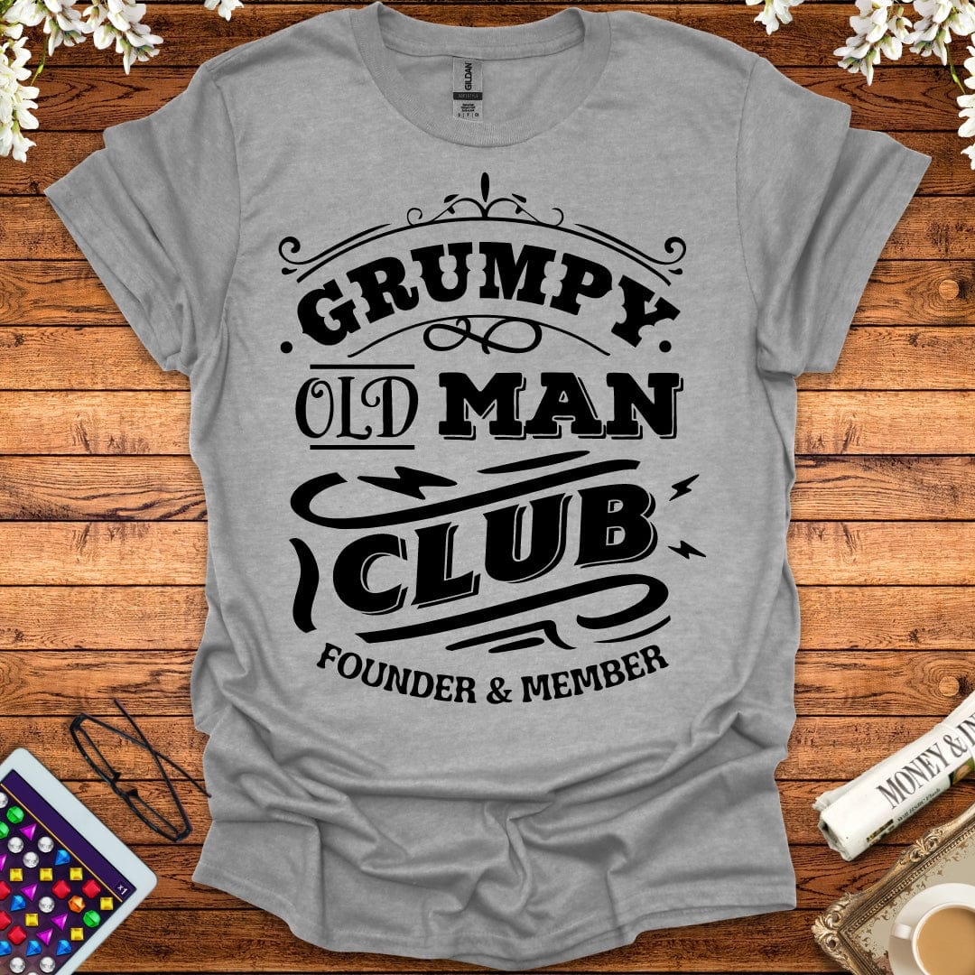 Grumpy Old Man Club T-Shirt