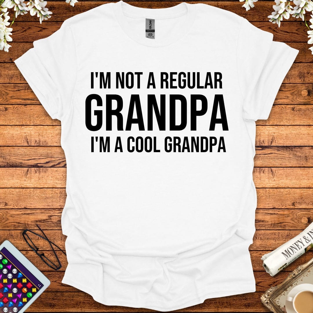 I'm Not A Regular Grandpa, I'm A Cool Grandpa T-Shirt